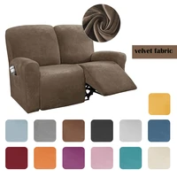 velvet recliner sofa cover european style armchair home lazy boy recliner sofa covers 2 seater anti slip reclining chair covers