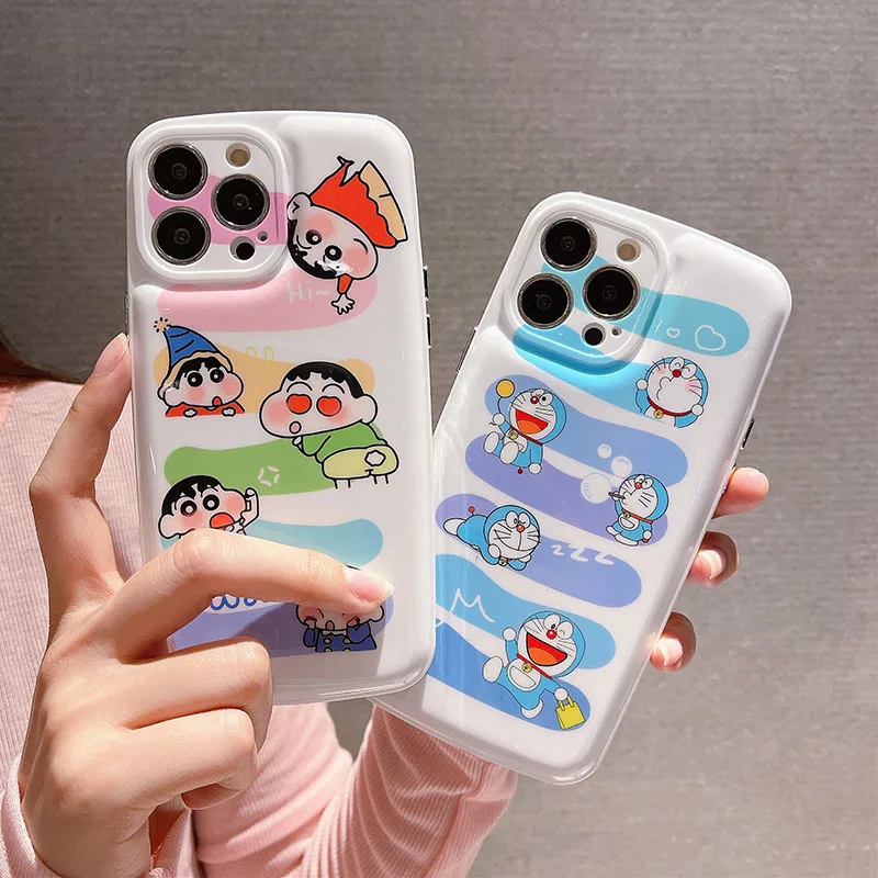 

Bandai Cartoon Doraemon Phone Case for iphone 11 12 13 Pro Max Cover