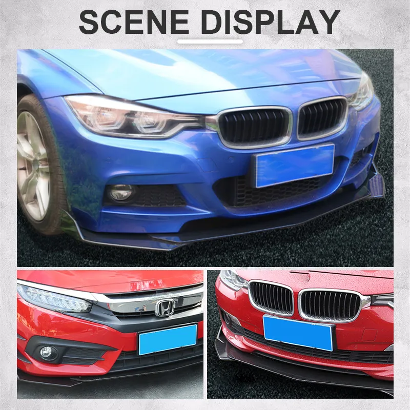 

4 шт., Регулируемый разделитель для бампера, для BMW, Benz, Honda, Volkswagen