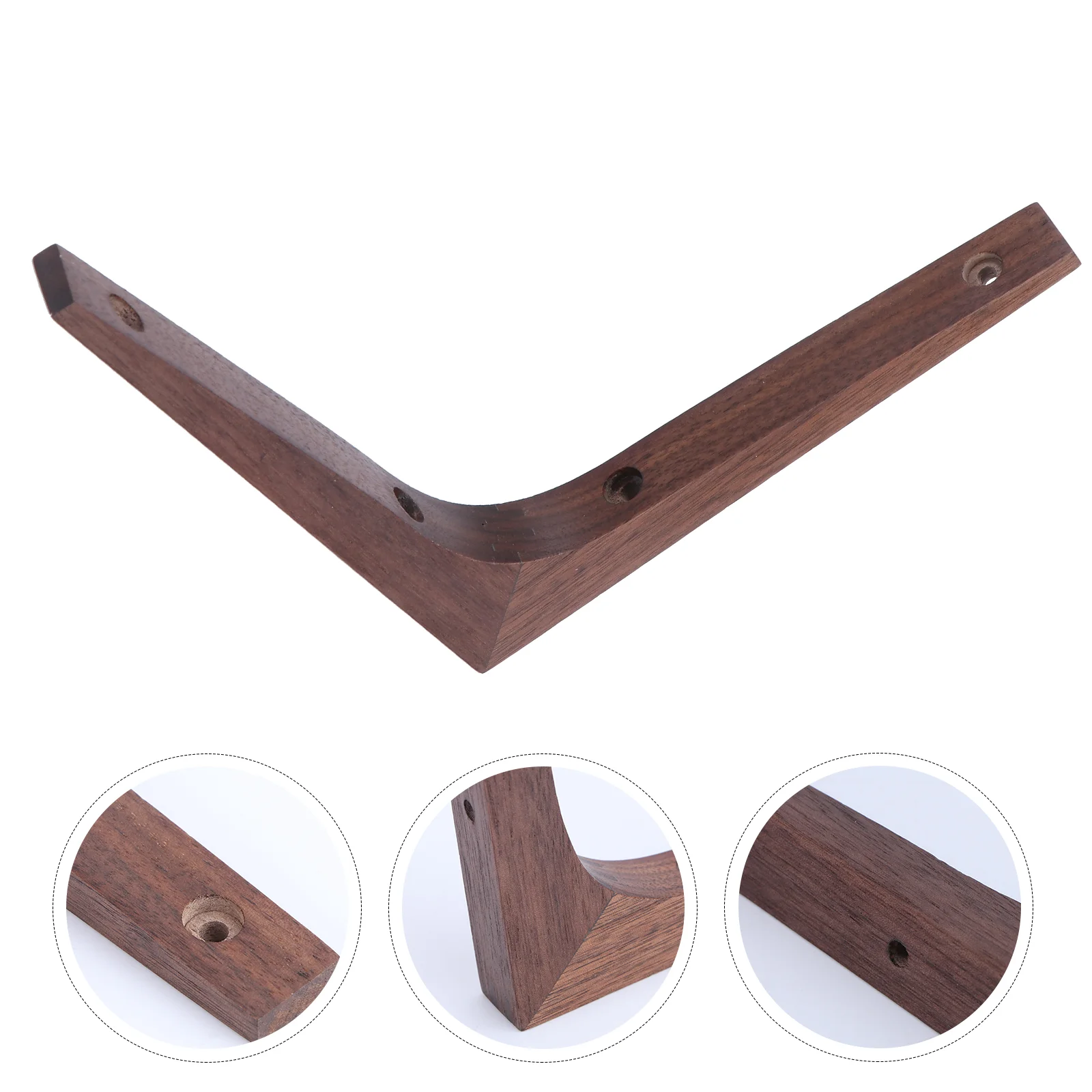 

Rustic Decor Corner Brace Bracket Wood Floating Shelf Brackets Wooden L Bracket Wooden Shelf Support Table Bracket