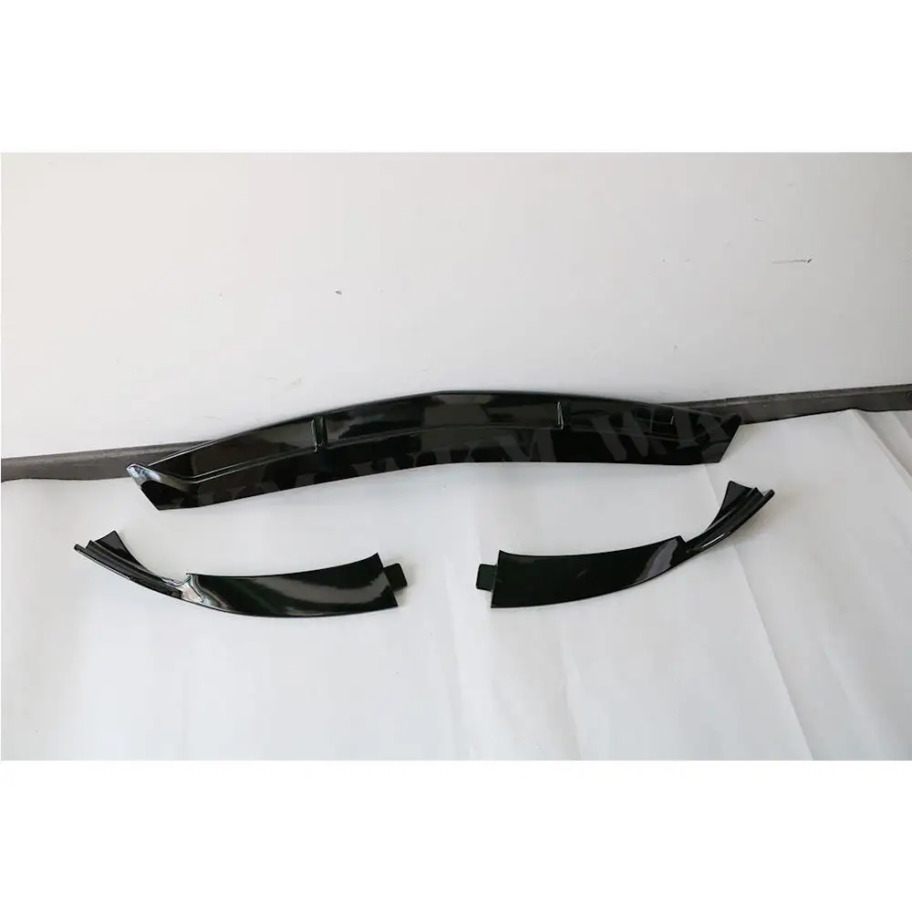 Передний спойлер из АБС-пластика для класса A Mercedes Benz W176 A200 Sport 2019 трехсекционный