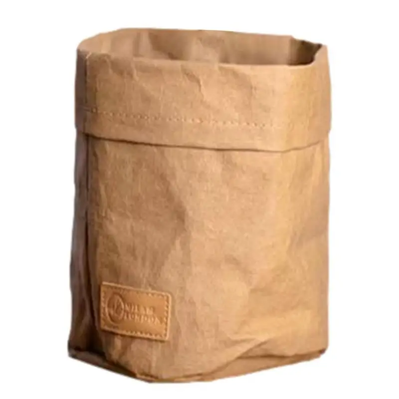 

Reusable Kraft Paper Bag Grocery Kraft Bags For Food Storage Kraft Paper Bags Merchandise Bags ForDVD Paper Sleeve Case