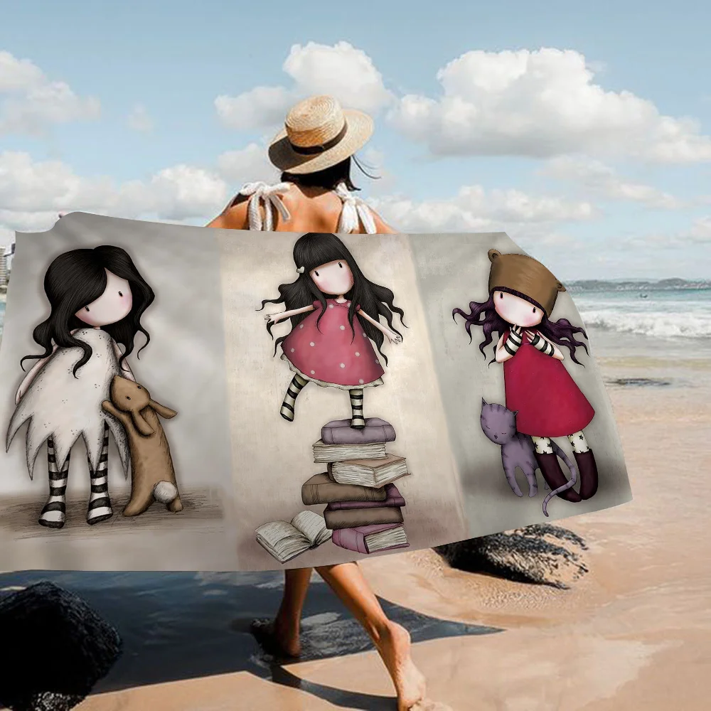 Полотенце из микрофибры для пляжа и йоги быстросохнущее