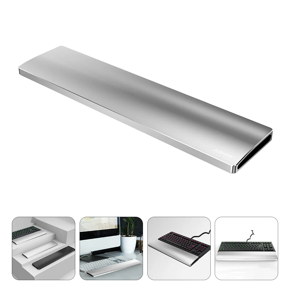 

Ergonomic Palm Rest Heavy Duty Aluminum Alloy 104 Keys Keyboard Hand Support
