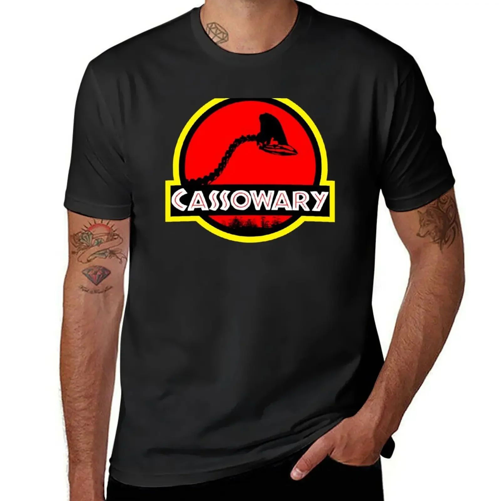 Cassowary футболка индивидуальный дизайн ваша собственная аниме одежда графические