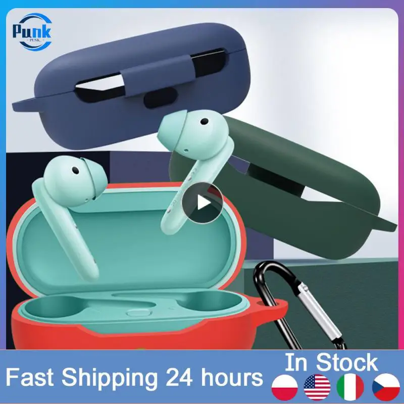 

Prevent Collision And Scratch Silicone Earphone Cover All Inclusive Anti Drop Silicone Waterproof Headphone Case Easy To Carry