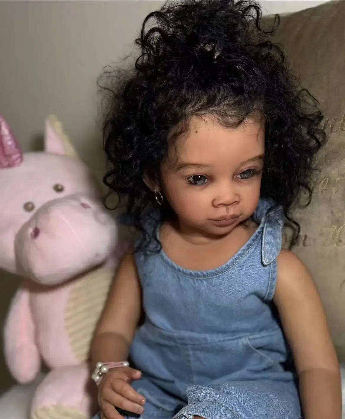 Reborn Baby Meili виниловая кукла 80 см