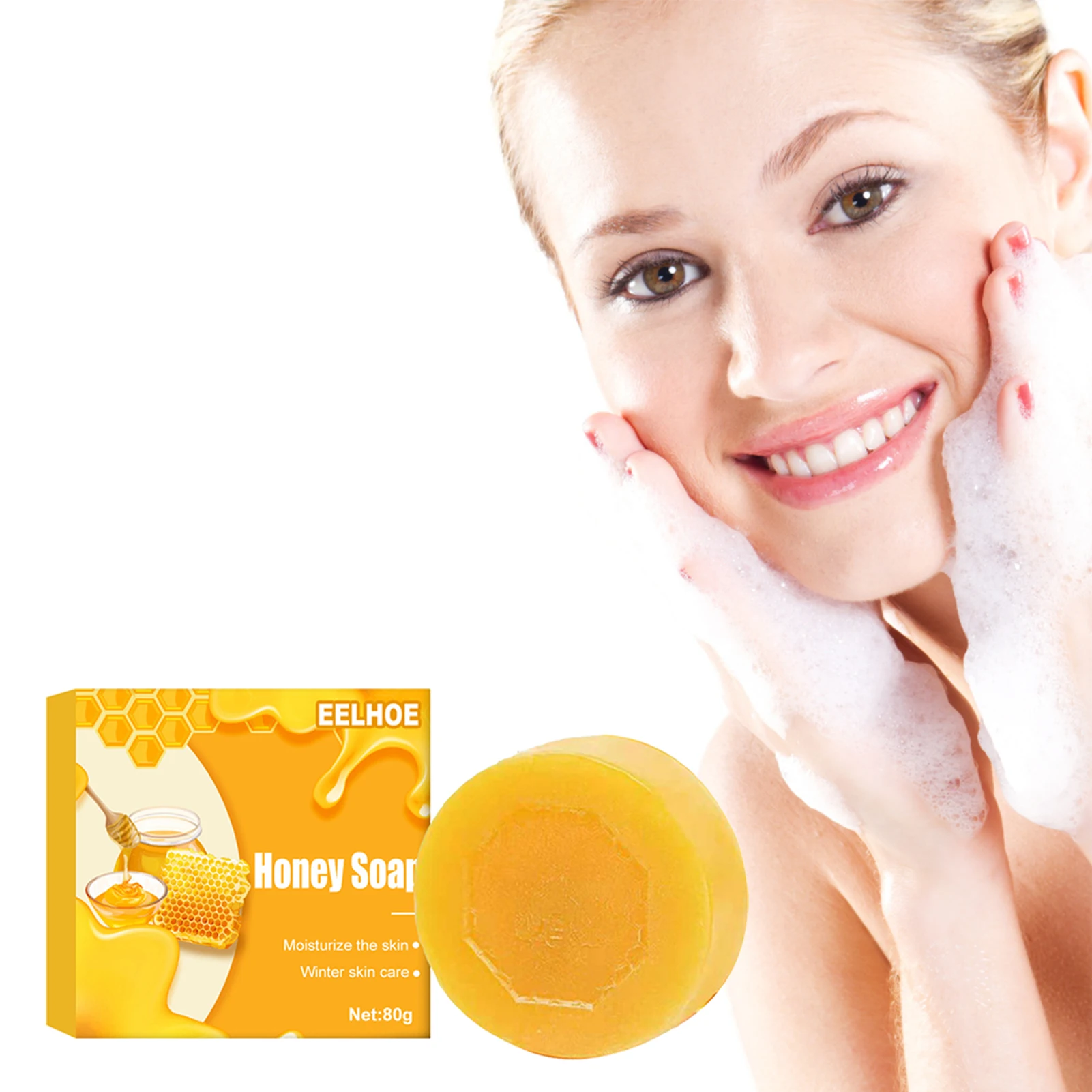 

Honey Soap Fresh Honey Jojoba Oil Soap All Nature Soap Body Facial Soap For Women Men Face Hands Whole Body