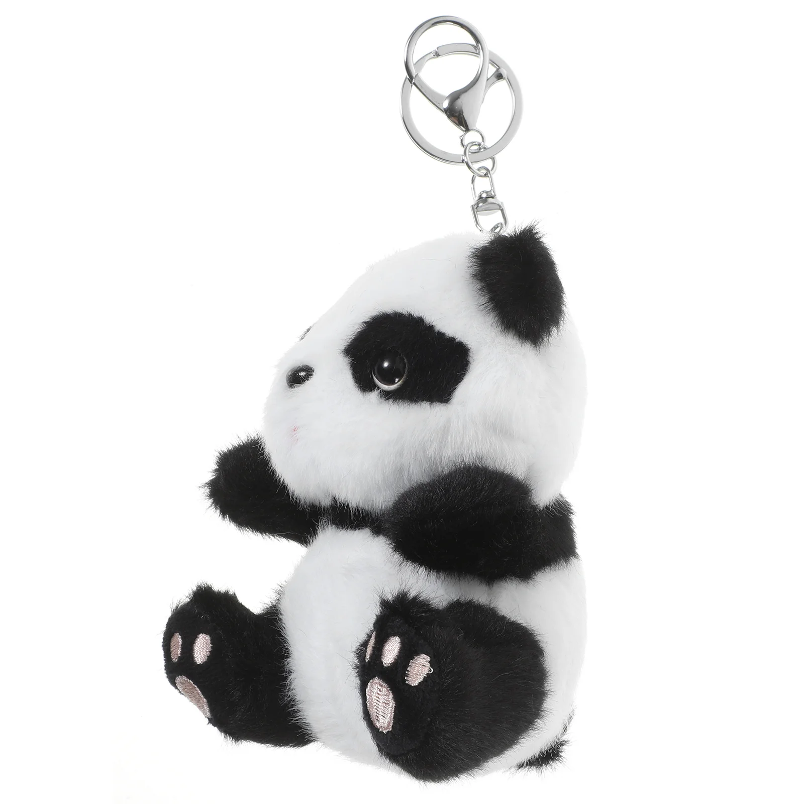 

Purse Backpack Handbag Charms Hanging Pendant Key Holder Red Panda Stuffed Animal Keychain Pp Cotton