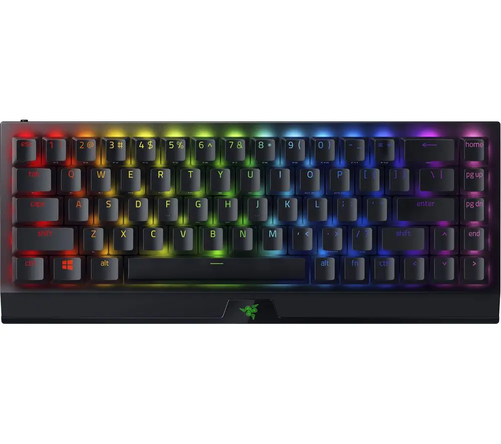 

Razer BlackWidow V3 Mini HyperSpeed - Yellow/Green Switch - US Layout, Wireless 65% Mechanical Gaming Keyboard with Chroma RGB