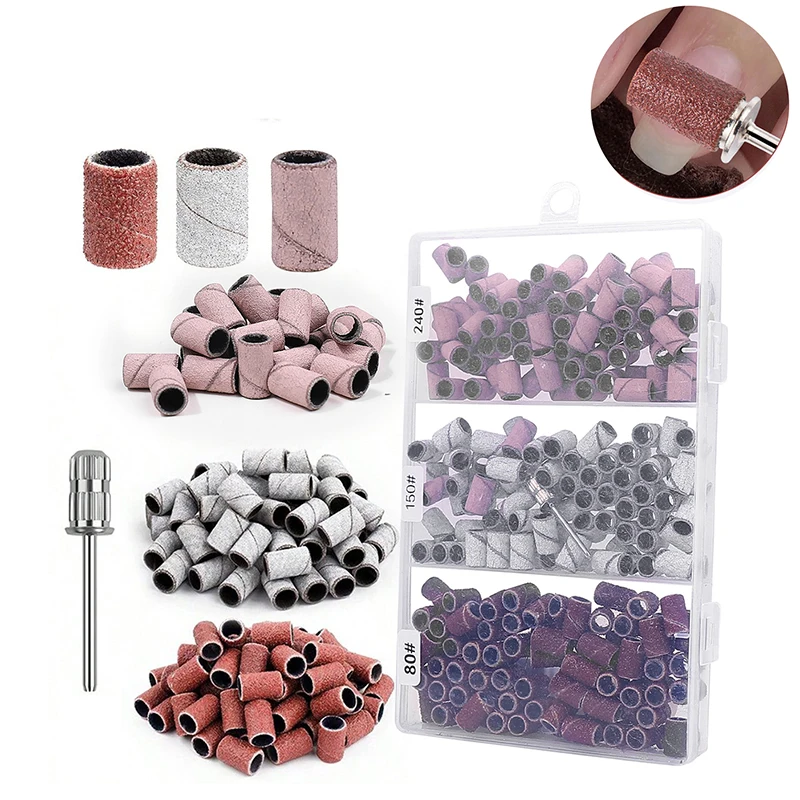 80 # 150 240 Шлифовальные ленты для зебры сверла ногтей уход за ногами полировка