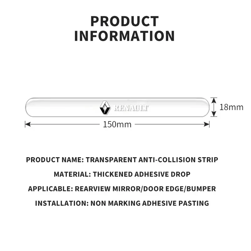 4 шт. защитная пленка для дверной ручки автомобиля Renault Megane 2 Duster Logan Captur Clio Laguna 3