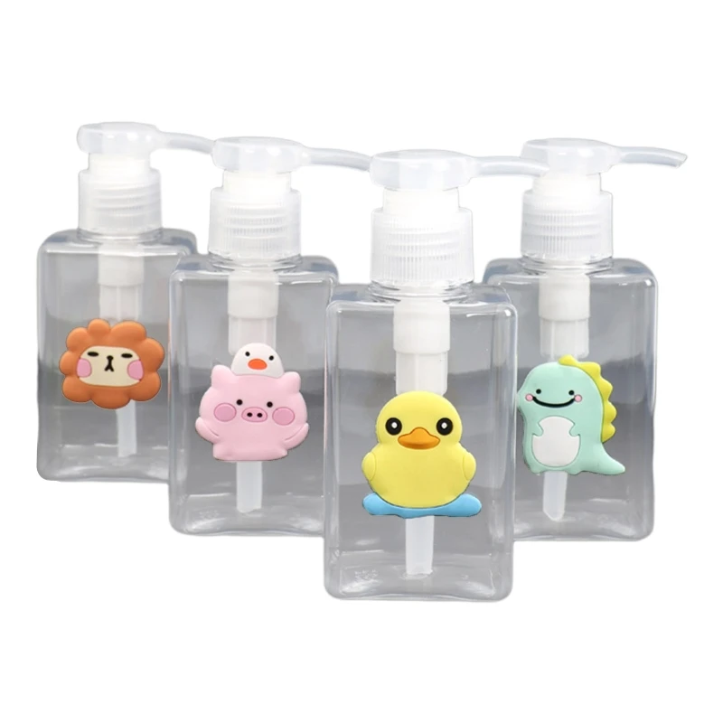 

100ml Cartoon Pattern Candy Colors Refillable Perfumes Bottle Empty Cosmetic Spraying Bottles Portable Travel Tool