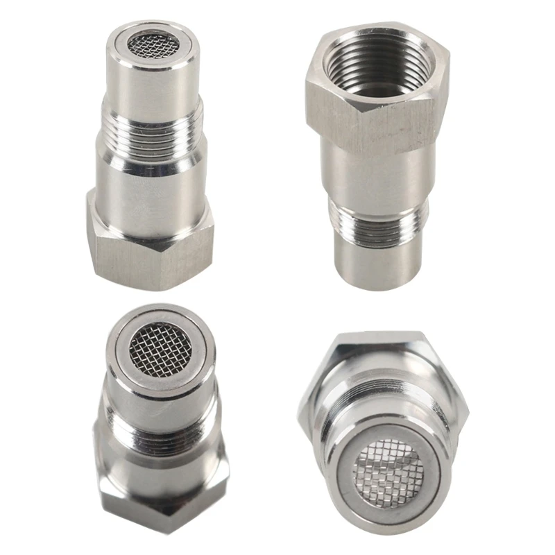 

Car Modification O2 Adapter Stainless Steel Extension Connector M18x1.5 Adapter