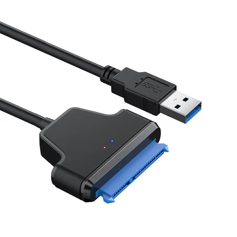 

USB To SATA Adapter USB 3.0 To SATA Data Cable Plug And Play Support Uasp USB 3.0 To SATA Adapter Converter For 2.5 Inch SSD And