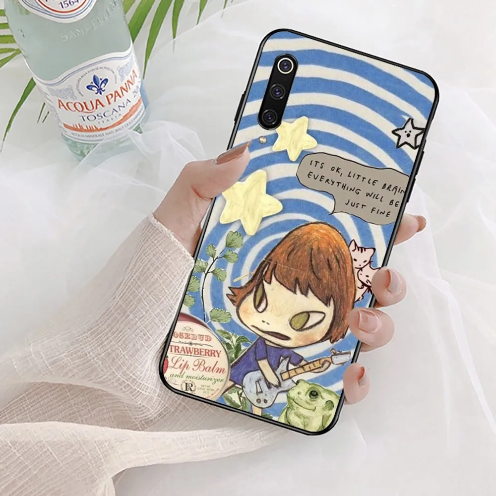 N-Nara Y-Yoshitomo Phone Case For Xiaomi Mi 5X 8 9 10 11 12 lite pro 10T PocoX3pro PocoM3 Note