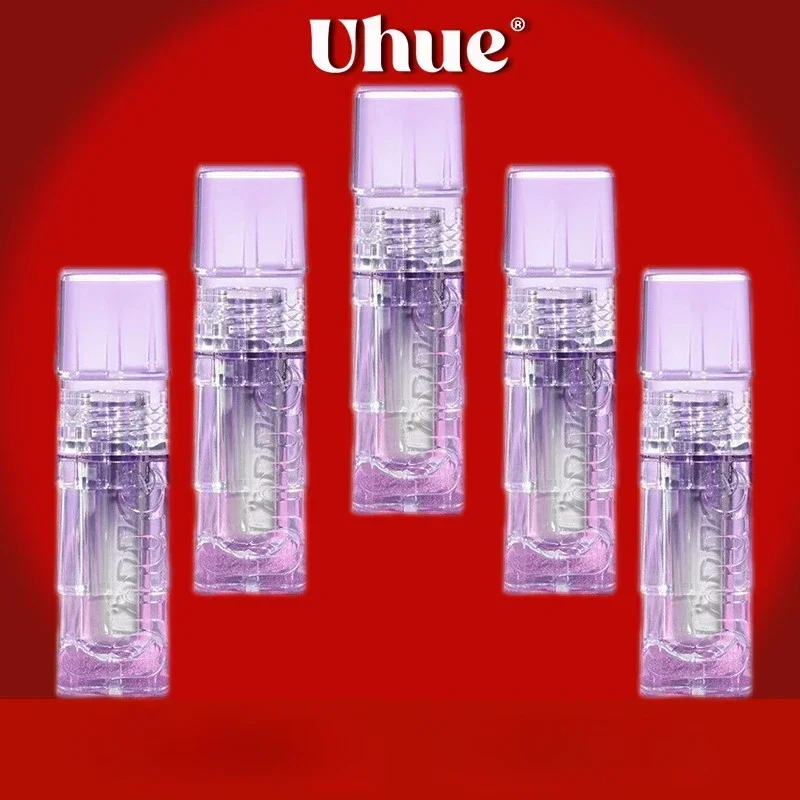 Uue Glass Lip Glaze Dudu Блеск для губ Увлажняющий осенне-зимний отбеливающий зеркальный