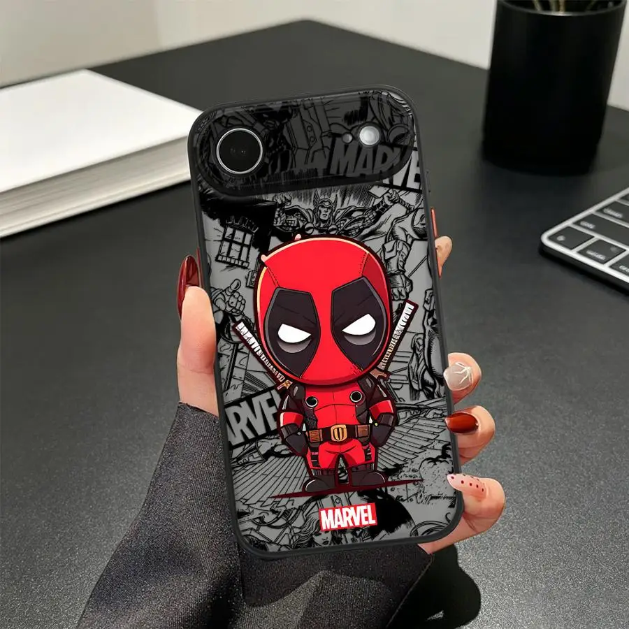 Чехол Deadpool Venom для iPhone 17 Pro Max 15 17e 12 13 Mini Air 14 XS XR 11 16 Plus 7 8 SE, задняя крышка-накладка для телефона (art.: 3920dbe45f422) - 3920dbe45f422