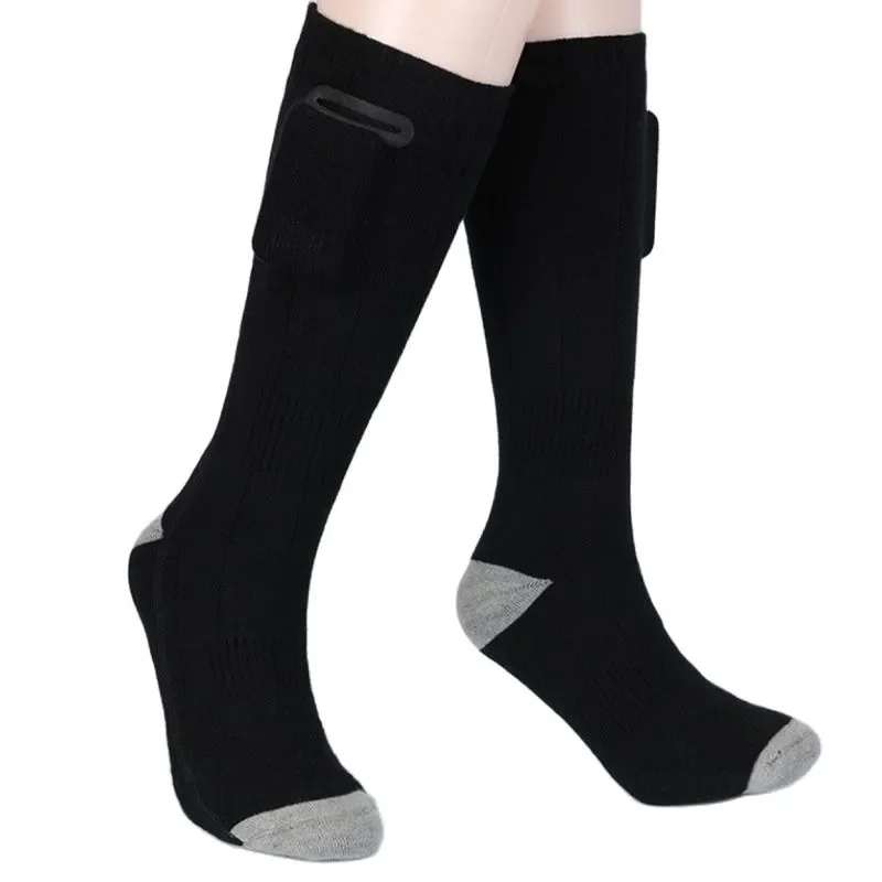 Socks Warming Socks Thermal Cotton Heated Socks Men Women Battery Operated Winter Skiing Foot