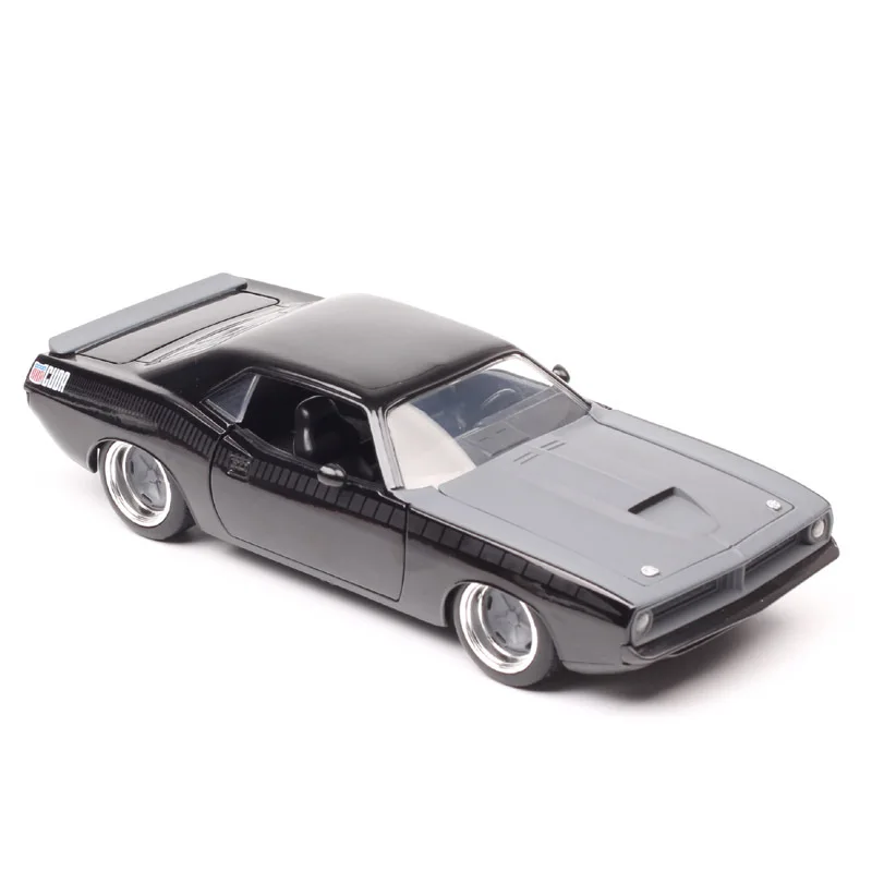 Новинка 1:24 Плимут Барракуда 1973 игрушечный автомобиль из сплава литой и модель