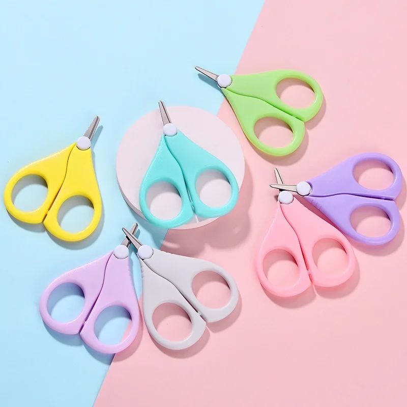 Newborn Baby Safety Nail Clippers Scissors Cutter Convenient Daily Baby Nail Shell Shear Manicure Tool Baby Nail Scissors Tool