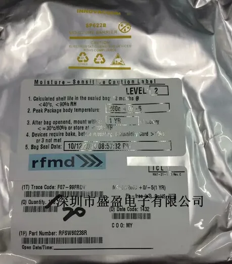 

Бесплатная доставка RFSW6023SQ RFSW6023SB RFSW6023 RFSW6023TR7 10 шт.