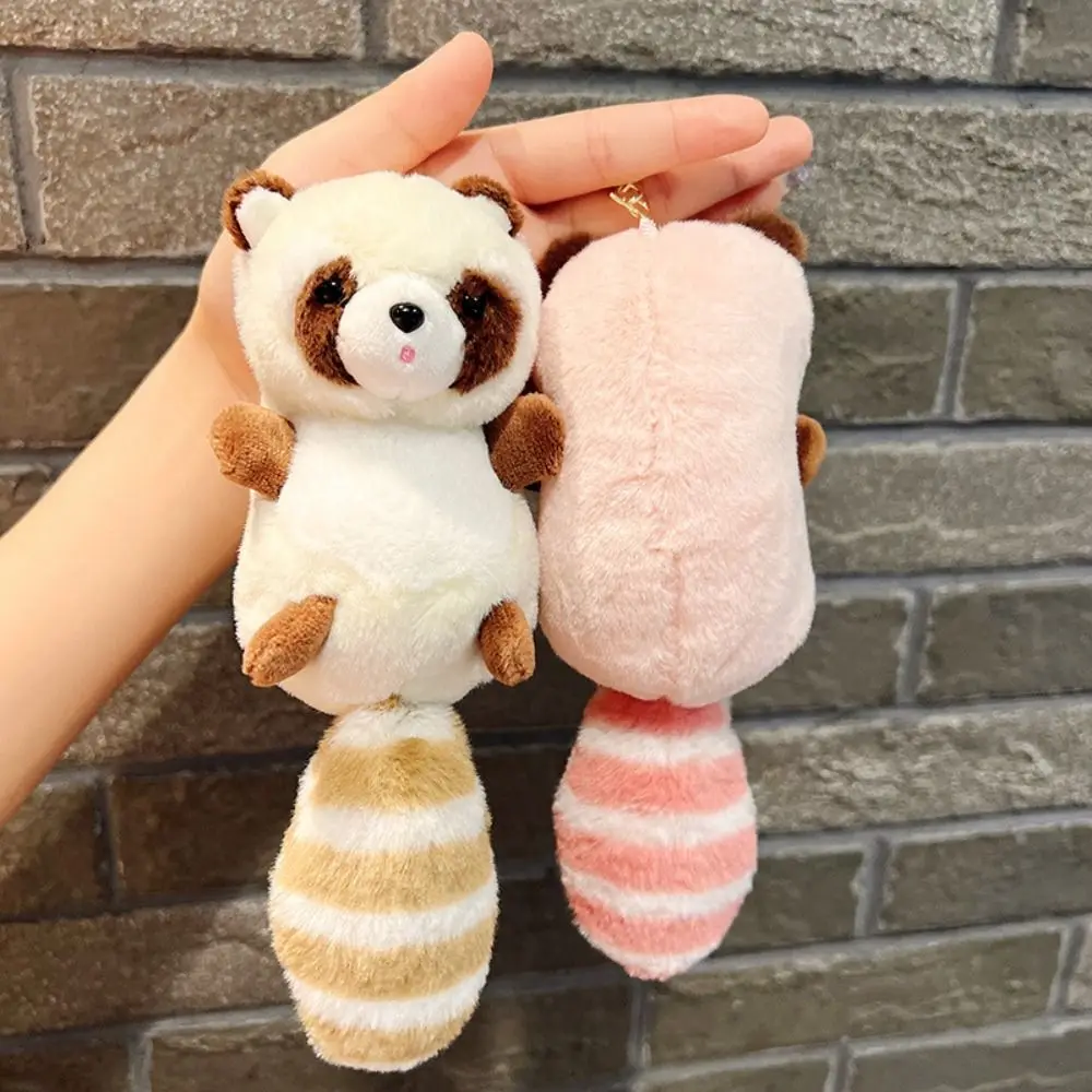 

Hanging Ornament Backpack Pendant Stuffed Animal Toys Raccoon Plush Keychain Plush Keychain Raccoon Plush Pendant