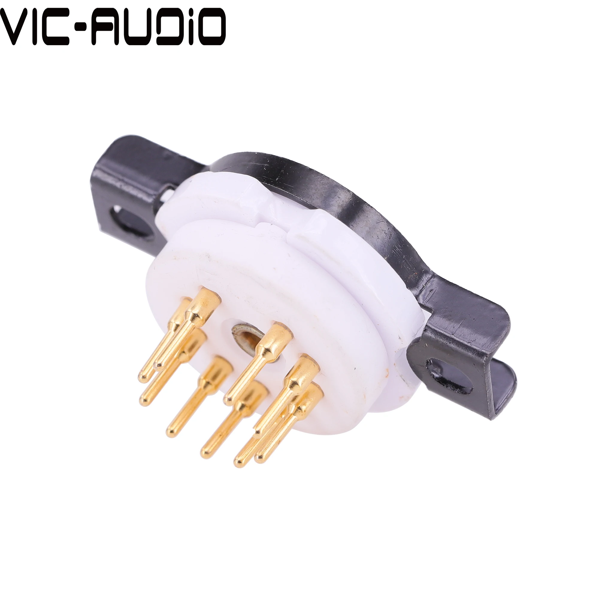 Оптовая продажа 50 шт. 9-контактный трубный разъем керамическое основание золотая