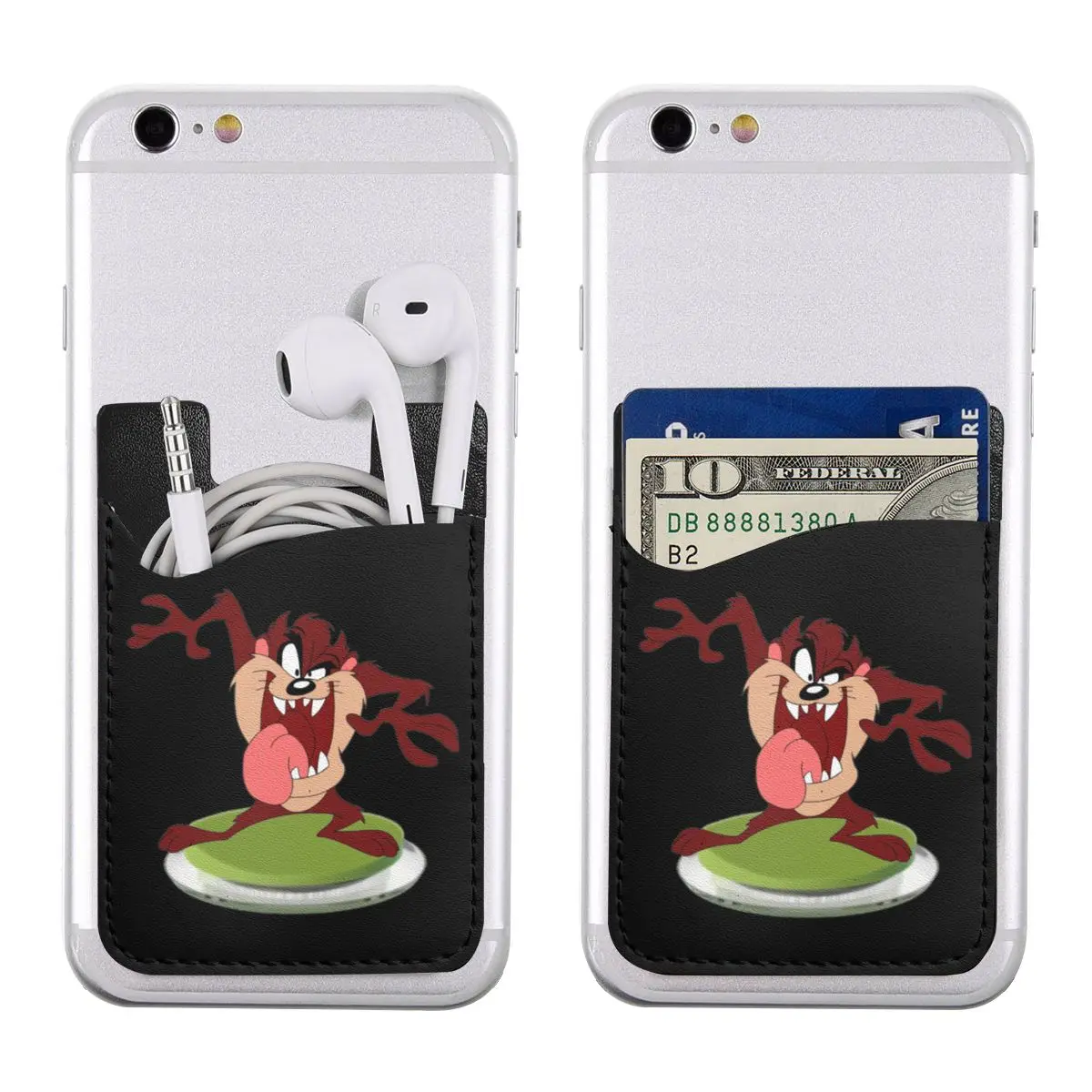 Женский бумажник для телефона с рисунком из мультфильма