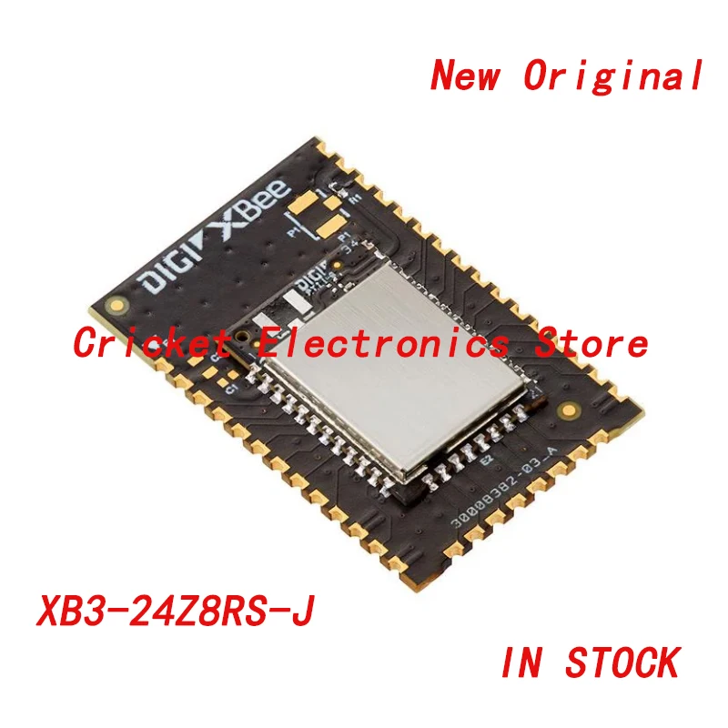 

XB3-24Z8RS-J Zigbee модуль-802.15.4 XBee3, 2,4 ГГц ZB 3,0, RF Pad Ant, SMT