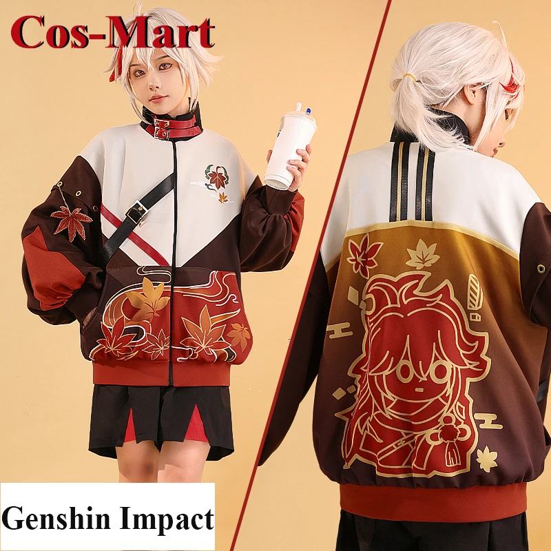 

Костюм для косплея казухи Cos-Mart из игры геншин ударт каэдехара