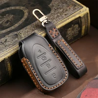 leather car key covers fob shell for chevrolet cruze spark sonic camaro volt bolt trax malibu cruze 3 4 5 button styling