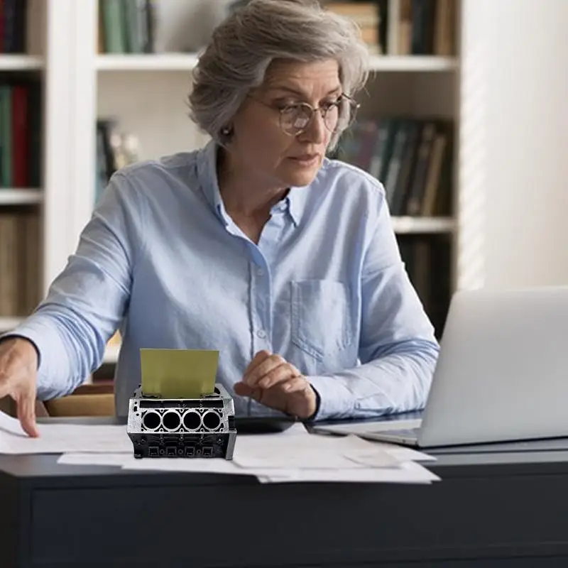 Ящик для хранения визитных карточек блок двигателя держатель ручек украшения