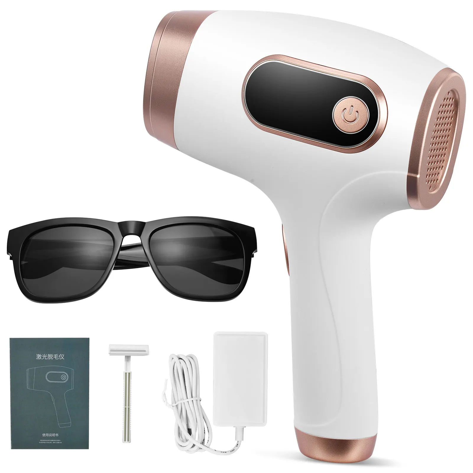 IPL Laser Hair Removal Epilator 990000 Freezing Point Hair Removal Instrument Unisex Body Portable Hair Removal Device Painless