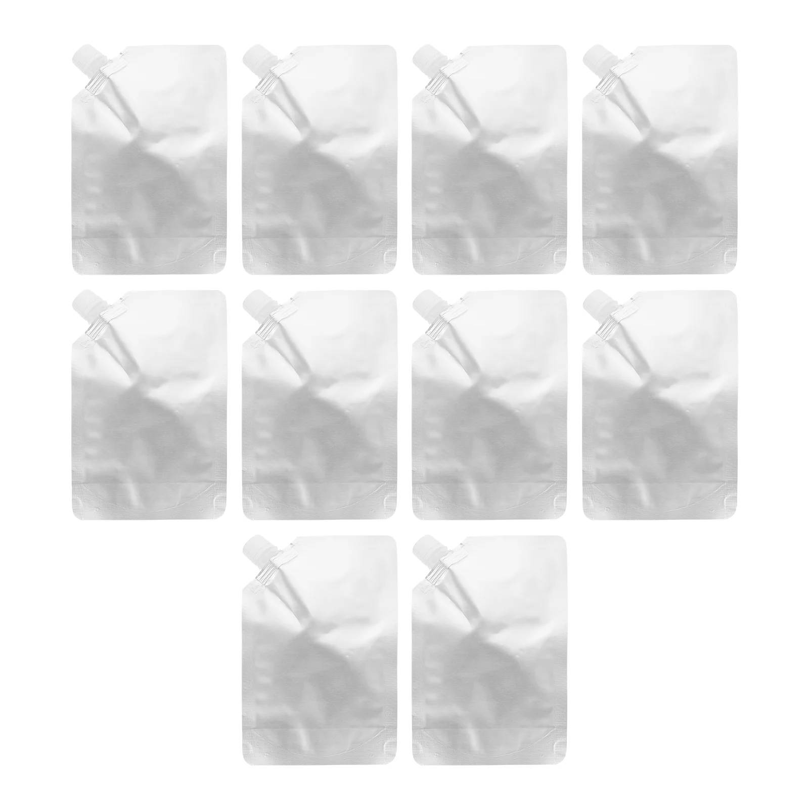 

Drinking Flasks Portable Pouches Disposable Plastic Flasks Practical Drinking Pouches for Outdoor Home Packing