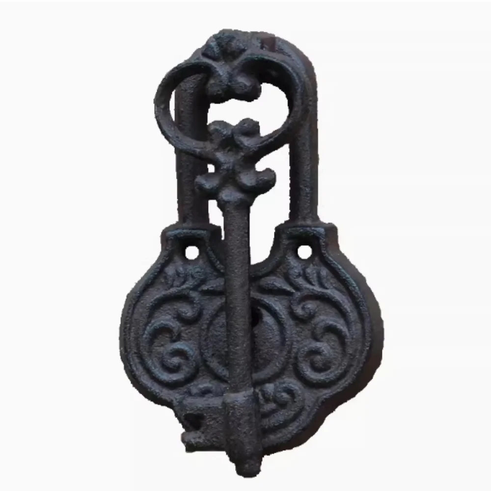 Европейские креативные чугунные изделия дверная ручка в стиле ретро кованая