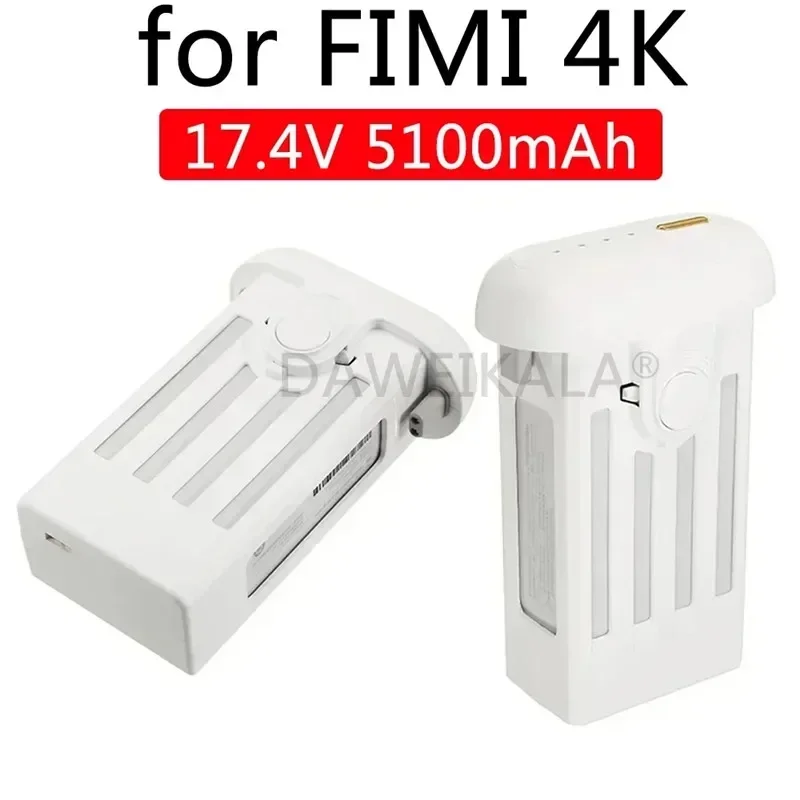 100% Оригинальный Интеллектуальный Аккумулятор для дрона Xiao-mi Mi 4K 5100 мАч fimi 1080P RC с