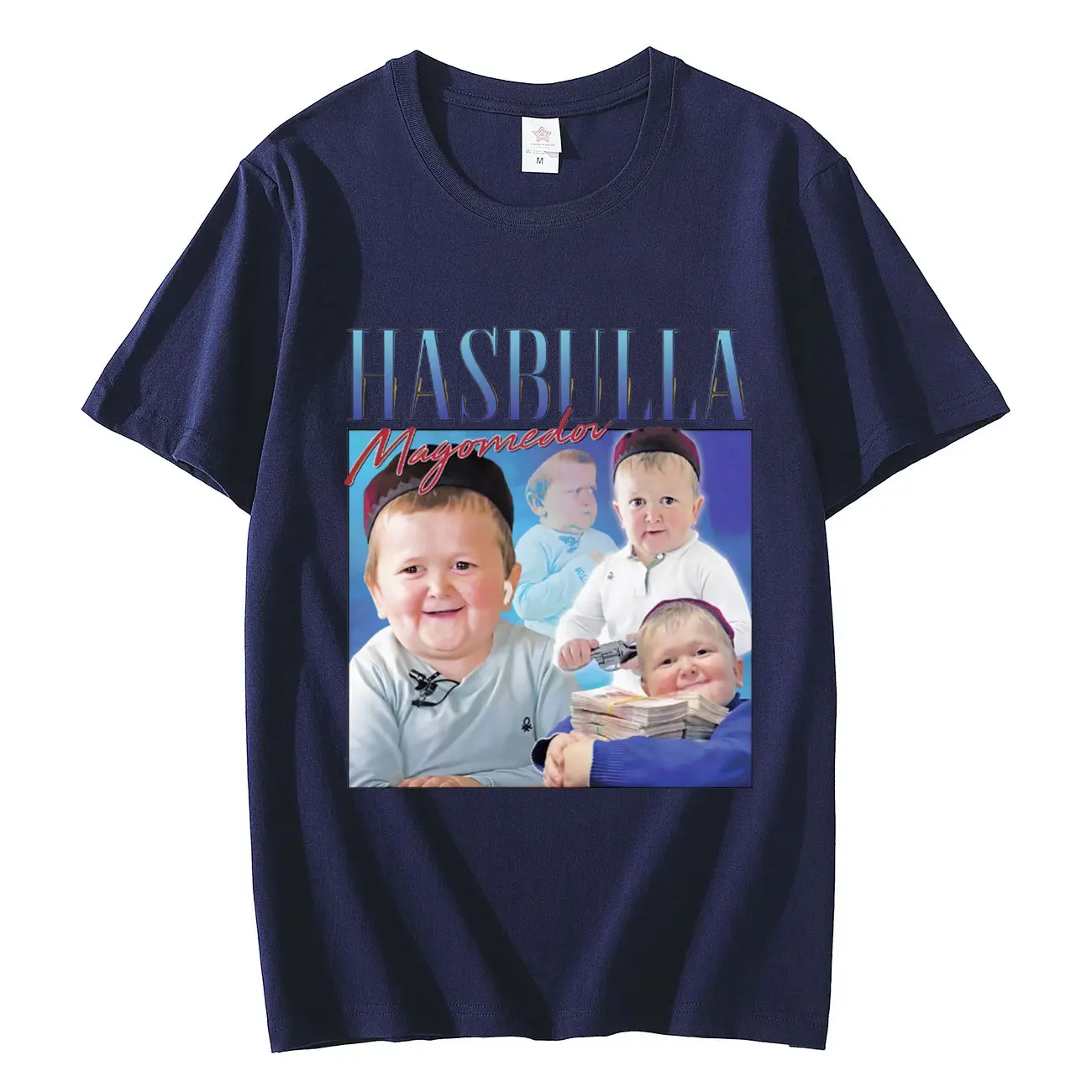 Футболка Hasbulla Magomedov с забавным мемом для борьбы русская блоггера графические