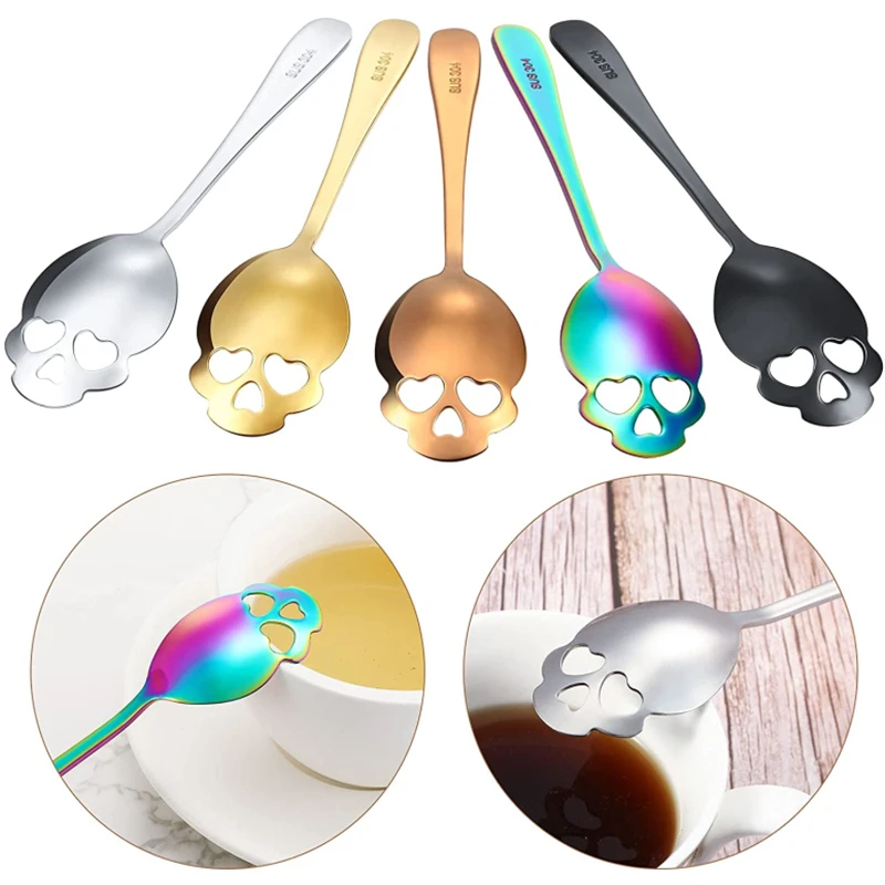 

Ложки, креативная сахарная ложка из нержавеющей стали, украшение посуды