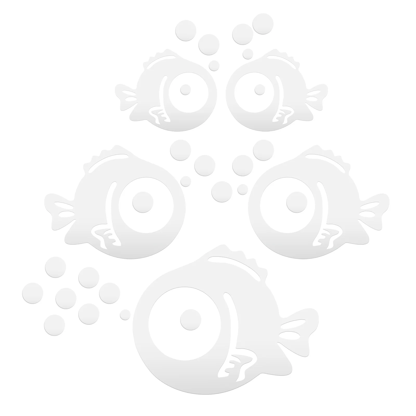 

3D Wall Sticker and Bubbles Mirror Stickers Eco-friendly Wall Decals for Bedroom Living Room Bathroom