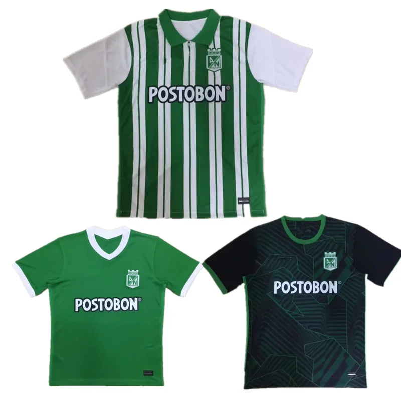 

22/23 Atletico Nacional Medellin Football Shirt 2022 2023 GIO ANDRADE D.Pabon J. Coque TURRO J.BARRERA Home Shirt