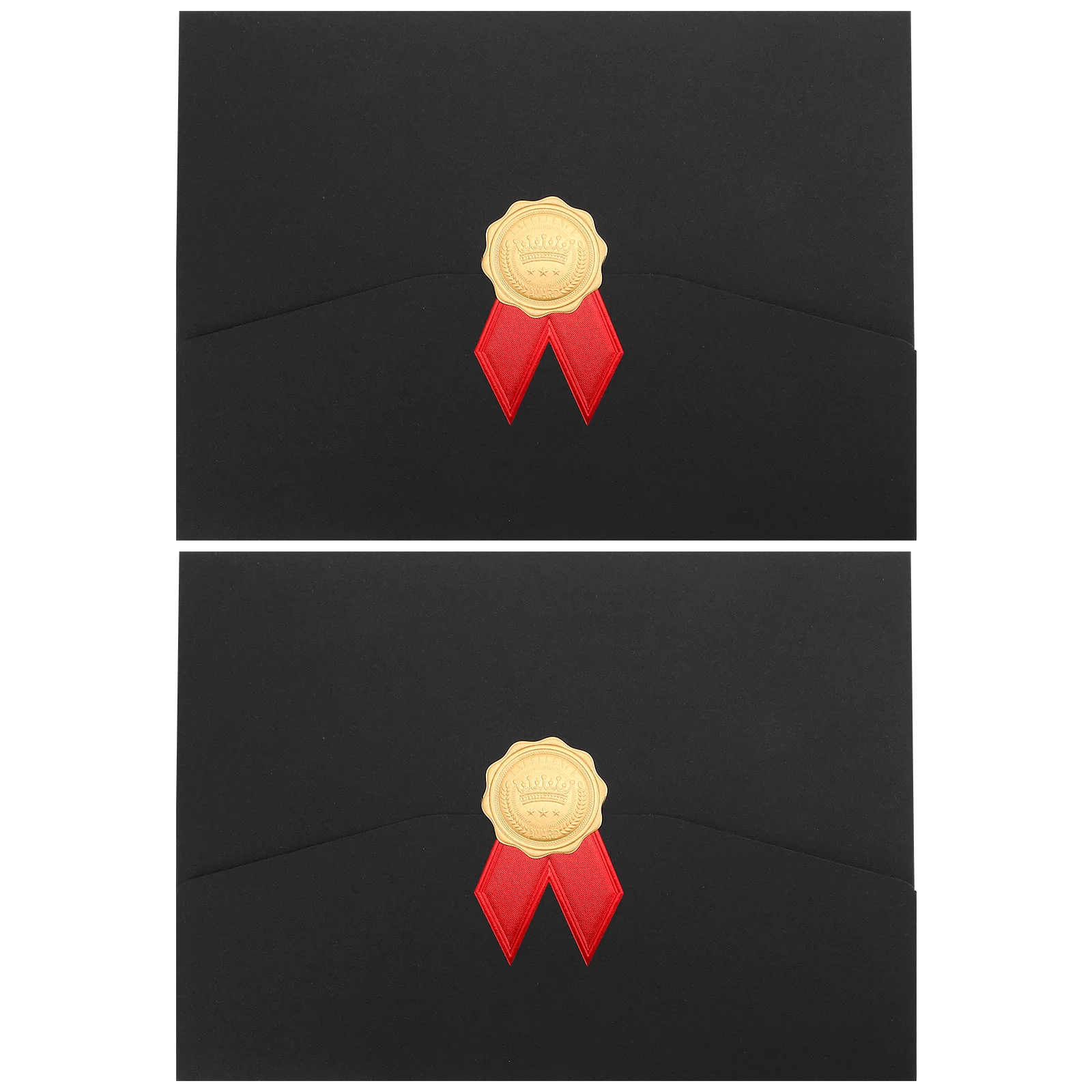 

2 Pcs Graduation Certificate Cover Diploma Holders Protective Paper Document Jam