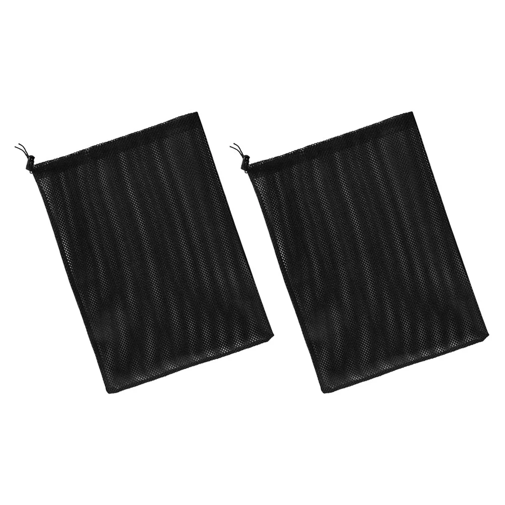 

Bag Pump Filter Mesh Pond Bags Barrier Pouch Drawstring Media Aquarium Pool Nylon Fountain Swimming Biological Black Filters