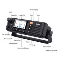 4g lte vehicle gps radio with america band tm 7plus 4g lte sim card walkie talkie poc network best quality portable radio