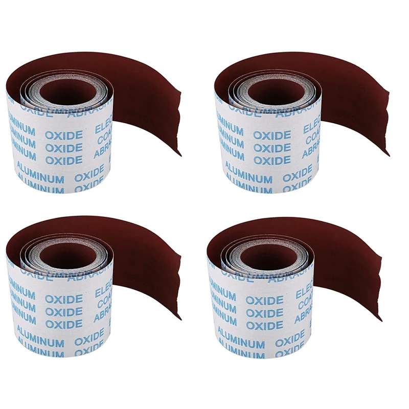 

4Pcs 5M Long 115Mm Width 600 Grit Abrasive Sanding Sand Paper Sandpaper
