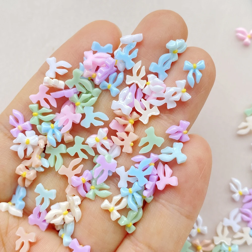 200 шт. разноцветные декоративные подвески для ногтей