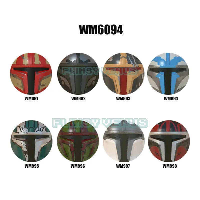 

Display MOC Bricks Heavy Infantry Assemble Helmet Model Building Blocks Set Gifts Toys For Children Kids