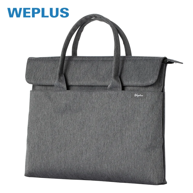 WEPLUS 14 inch Travel Laptop Briefcase Water-resistant Laptop Sleeve Case with Handle Computer Case Briefcases for Men and Women