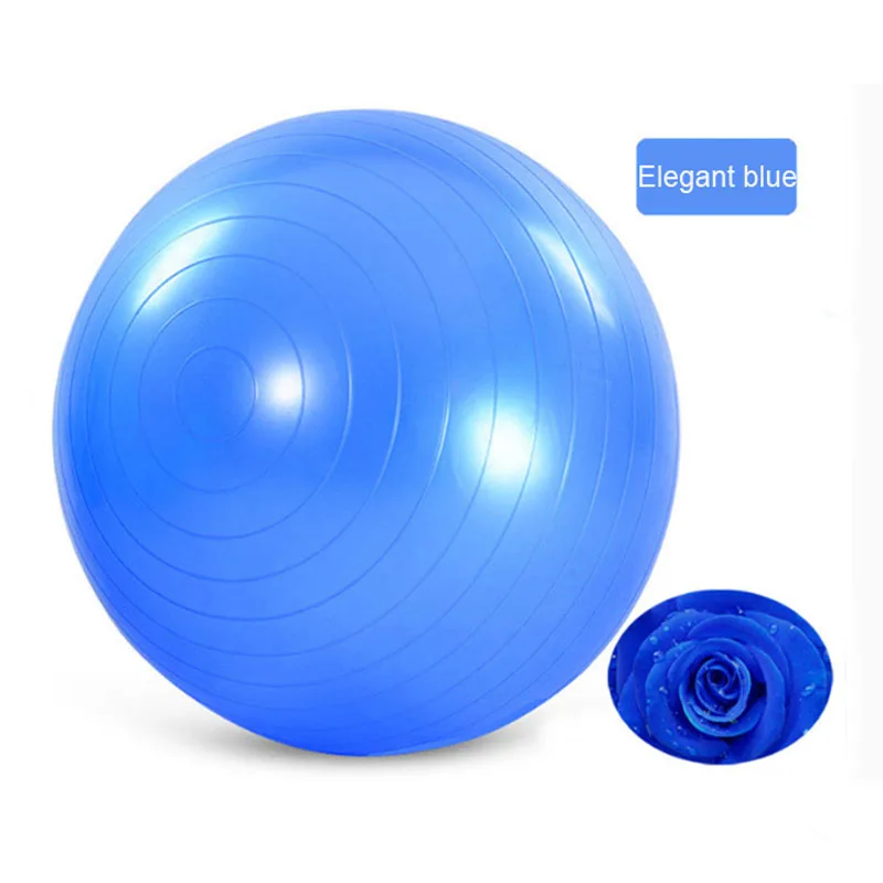 Противоскользящий тренировочный мяч для пилатеса с насосом физиотерапии