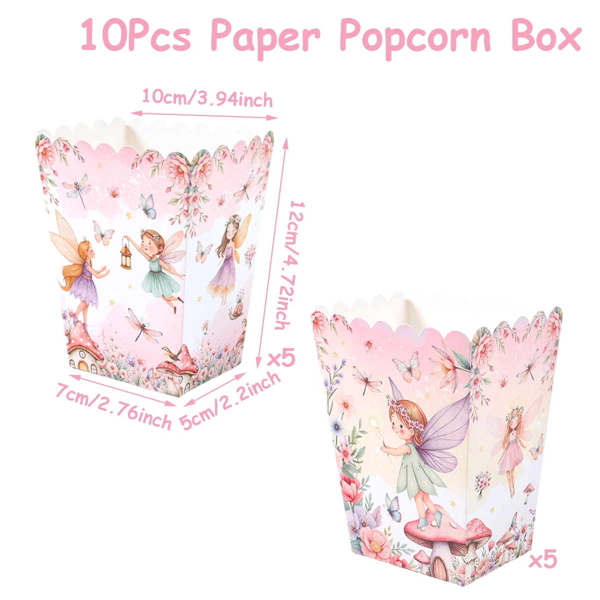 

Картонная коробка для попкорна QIFU